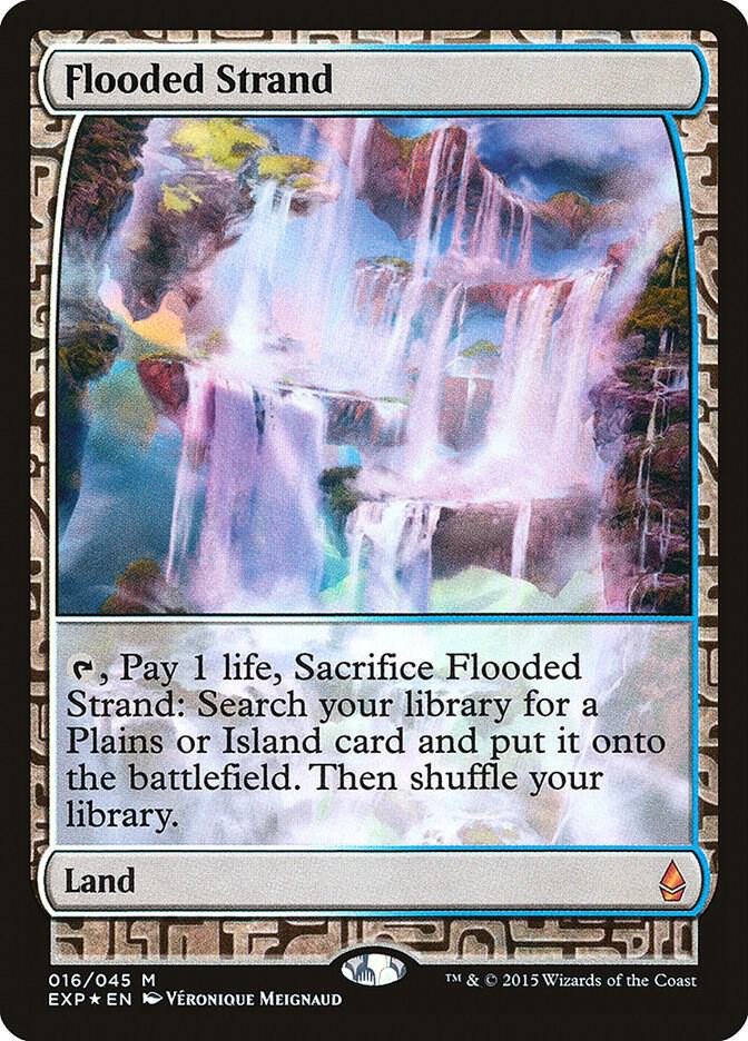 Flooded Strand 16 (Zendikar Expeditions)  - Foil | Good Games Adelaide SA