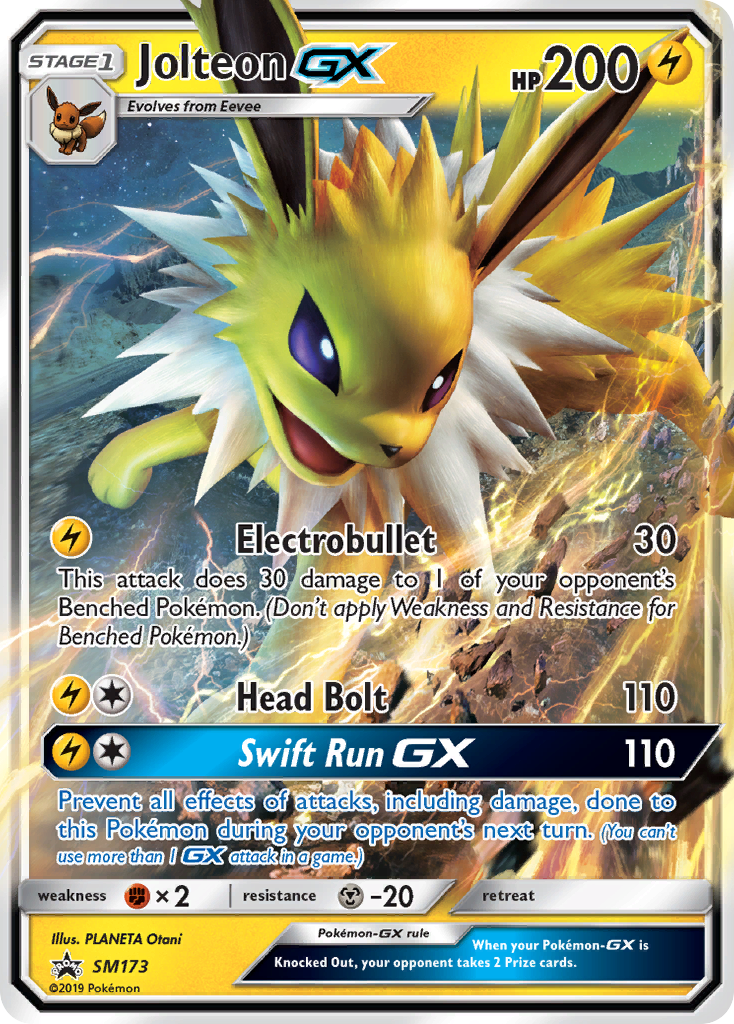 Jolteon GX (SM173) [Sun & Moon: Black Star Promos] | Good Games Adelaide SA