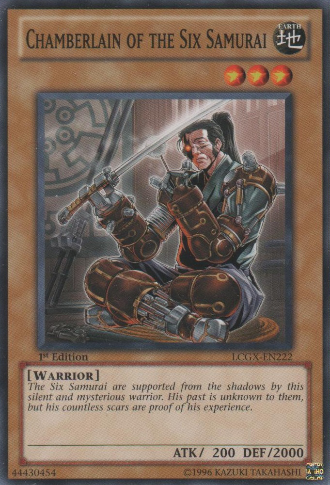 Chamberlain of the Six Samurai [LCGX-EN222] Common | Good Games Adelaide SA