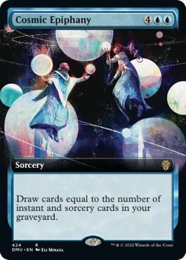 Cosmic Epiphany Extended Art 424 (Dominaria United)  | Good Games Adelaide SA