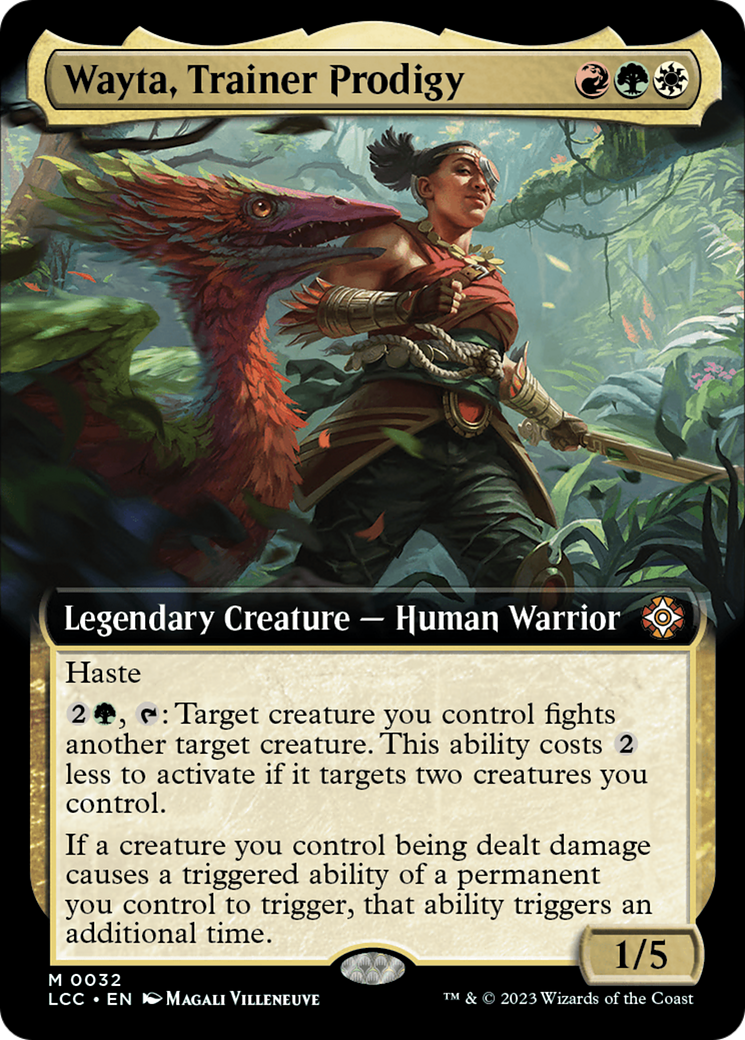 Wayta, Trainer Prodigy (Extended Art) [The Lost Caverns of Ixalan Commander] | Good Games Adelaide SA