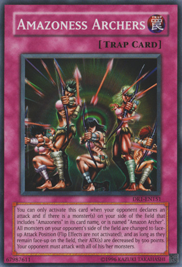 Amazoness Archers [DR1-EN151] Super Rare | Good Games Adelaide SA