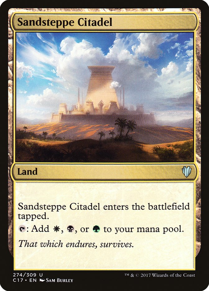 Sandsteppe Citadel [Commander 2017] | Good Games Adelaide SA