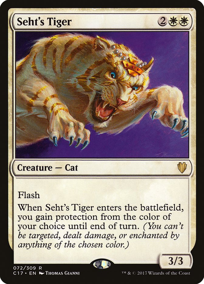 Seht's Tiger [Commander 2017] | Good Games Adelaide SA