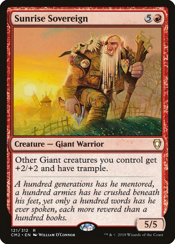 Sunrise Sovereign 121 (Commander Anthology Volume II)  | Good Games Adelaide SA