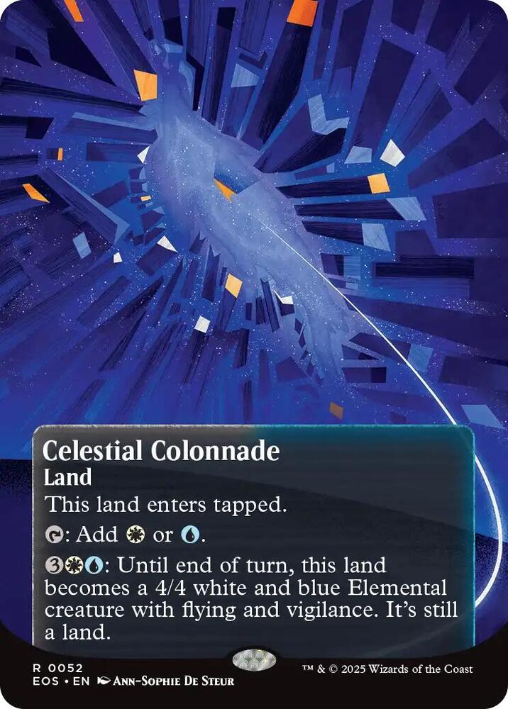 Celestial Colonnade 52 (Edge of Eternities: Stellar Sights)  - Foil | Good Games Adelaide SA