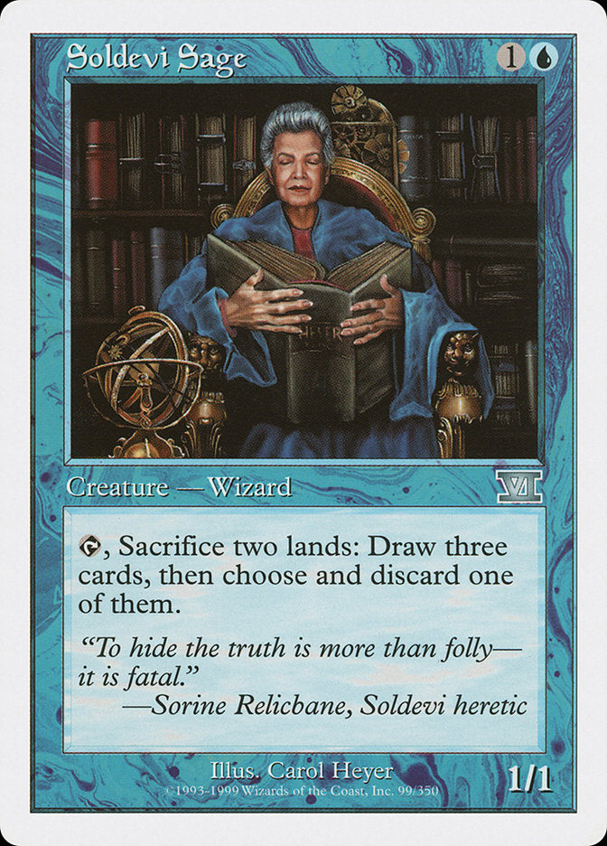 Soldevi Sage 99 (Classic Sixth Edition)  | Good Games Adelaide SA