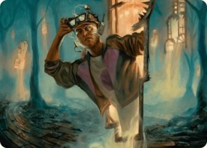 House Cartographer Art Card 15 (Art Series: Duskmourn: House of Horror)  | Good Games Adelaide SA