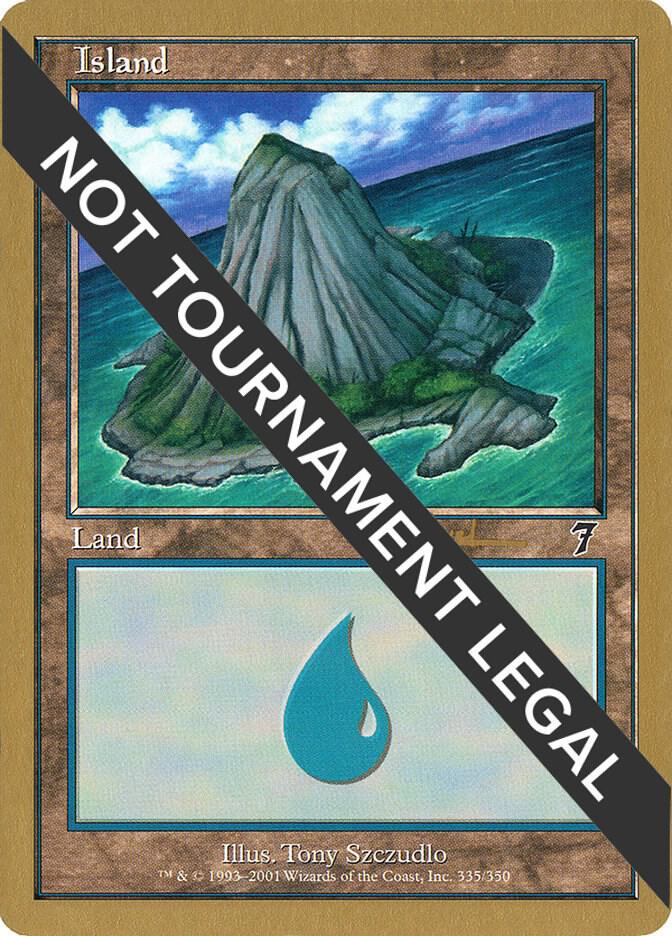 Island 335 2001 Alex Borteh 7ED  (World Championship Decks)  | Good Games Adelaide SA