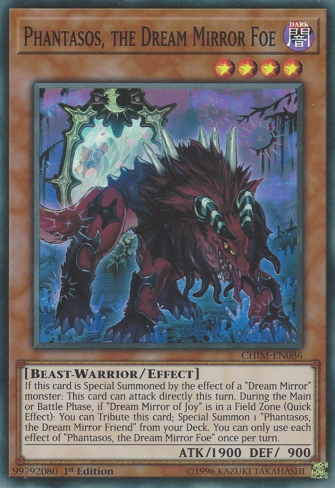 Phantasos, the Dream Mirror Foe [CHIM-EN086] Super Rare | Good Games Adelaide SA
