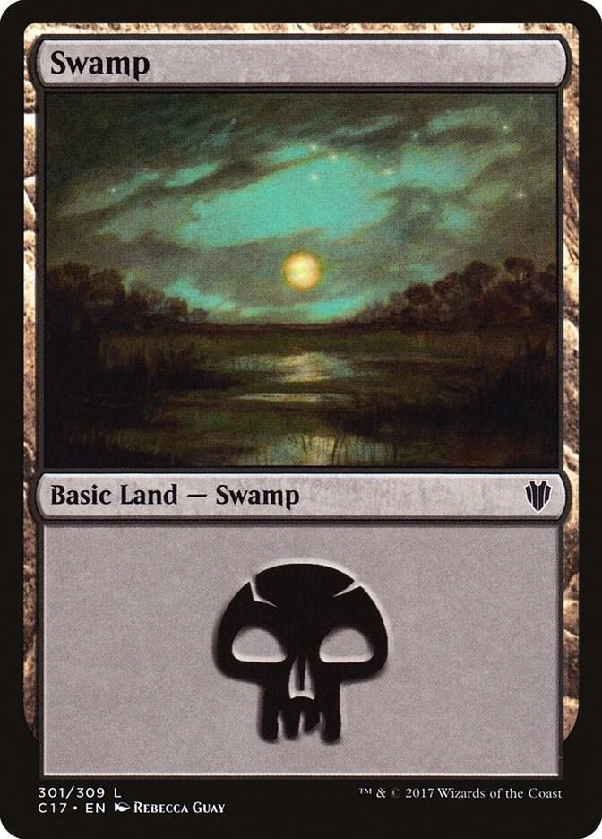 Swamp 301 (Commander 2017)  | Good Games Adelaide SA