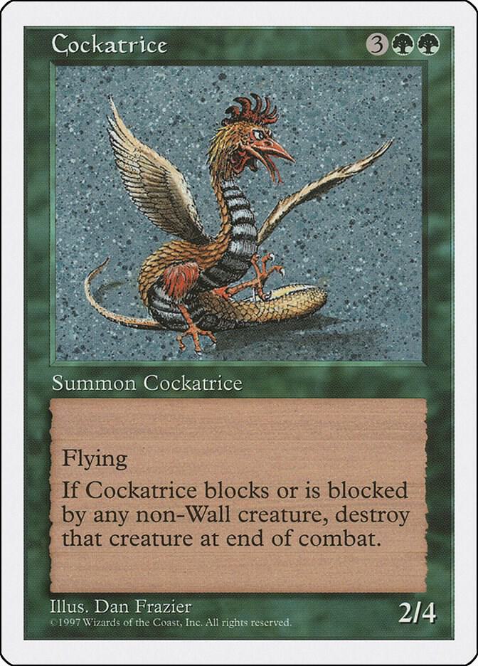 Cockatrice 284/455 (Fifth Edition)  | Good Games Adelaide SA