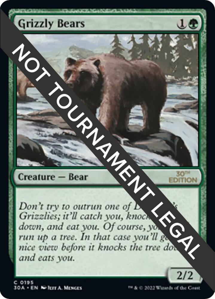 Grizzly Bears 195 (30th Anniversary Edition)  | Good Games Adelaide SA