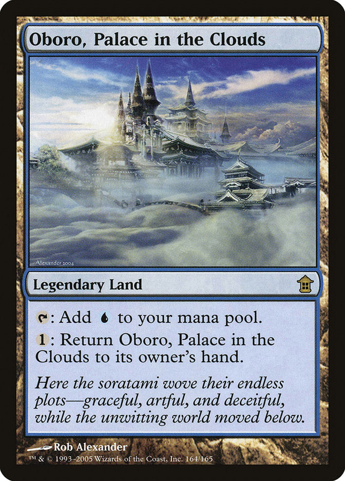 Oboro, Palace in the Clouds 164 (Saviors of Kamigawa)  | Good Games Adelaide SA