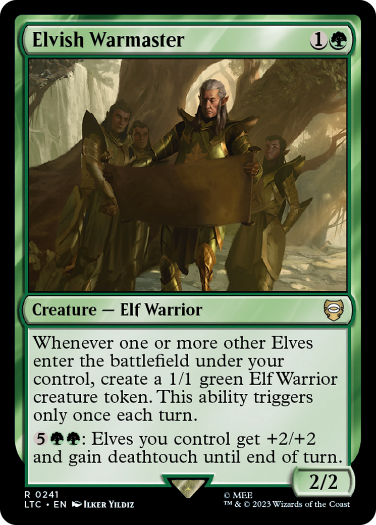 Elvish Warmaster [The Lord of the Rings: Tales of Middle-Earth Commander] | Good Games Adelaide SA