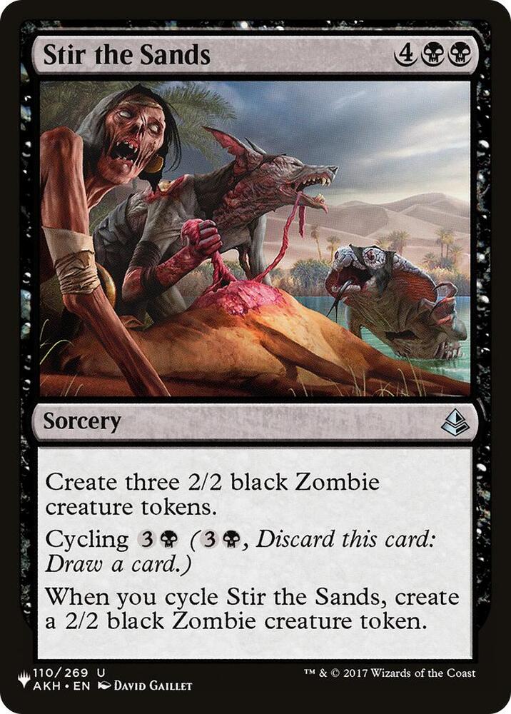 Stir the Sands 110/269 (The List Reprints)  | Good Games Adelaide SA
