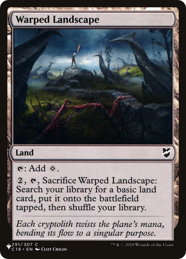 Warped Landscape 291/307 (The List Reprints)  | Good Games Adelaide SA