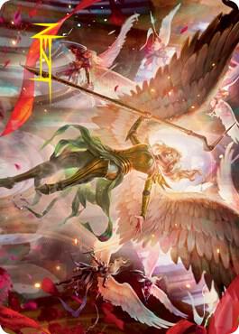Sigardas Summons Art Card Gold Stamped Signature 17 (Art Series: Innistrad: Crimson Vow)  | Good Games Adelaide SA