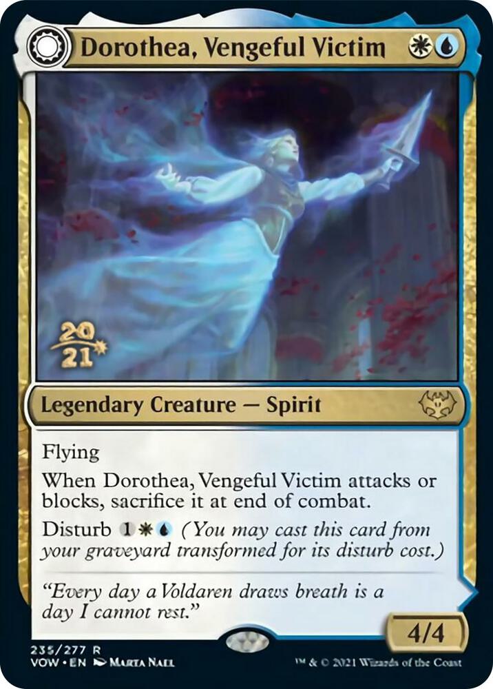 Dorothea Vengeful Victim 235 (Prerelease Cards)  - Foil | Good Games Adelaide SA