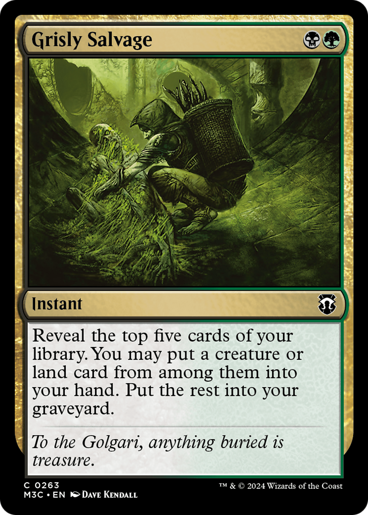 Grisly Salvage [Modern Horizons 3 Commander] | Good Games Adelaide SA