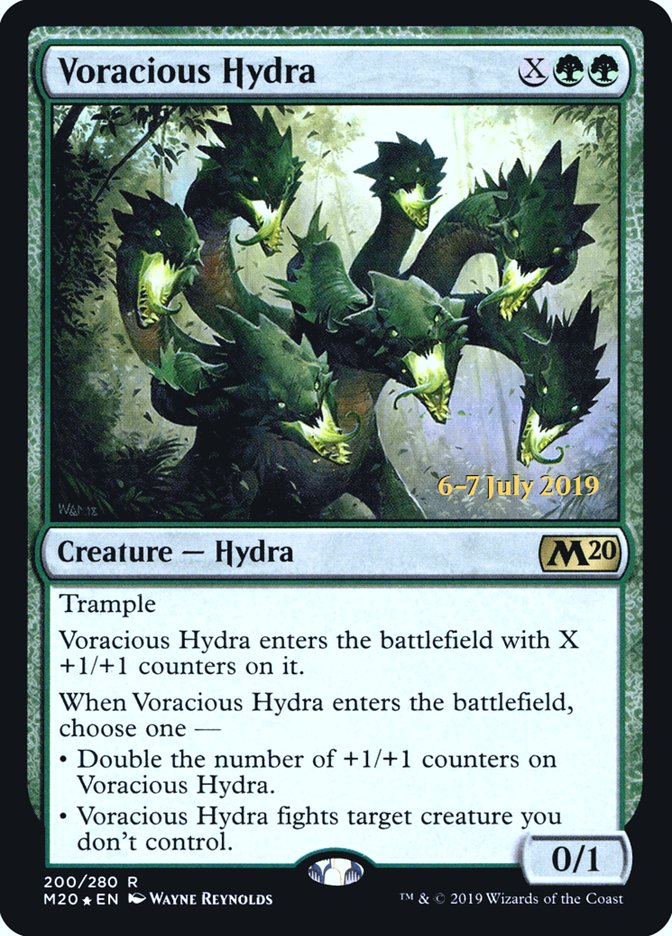 Voracious Hydra  [Core Set 2020 Prerelease Promos] | Good Games Adelaide SA