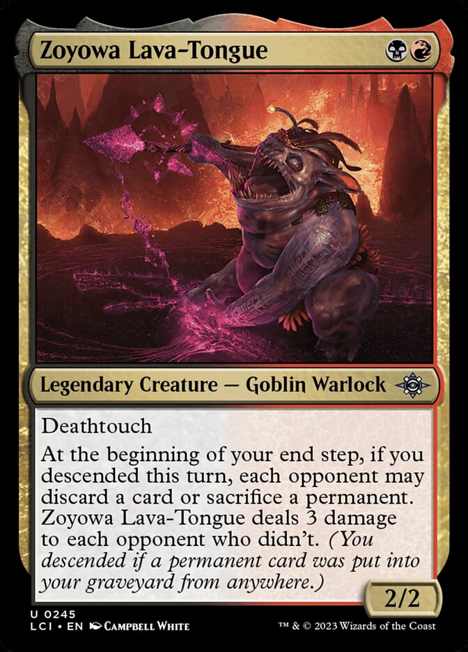 Zoyowa, Lava-Tongue 245 (The Lost Caverns of Ixalan)  | Good Games Adelaide SA