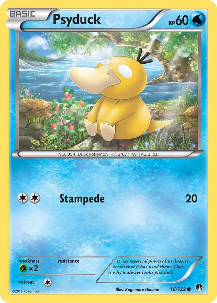 Psyduck 16/122 (XY - BREAKpoint)  | Good Games Adelaide SA