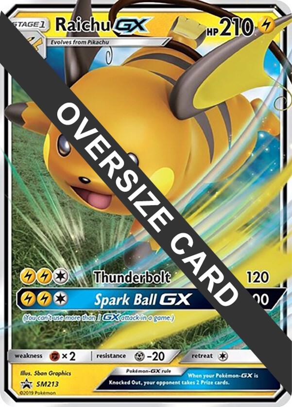 Raichu GX SM213 SM213 (Jumbo Cards)  - Holofoil | Good Games Adelaide SA