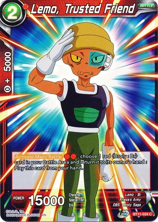 Lemo, Trusted Friend [BT11-024] | Good Games Adelaide SA