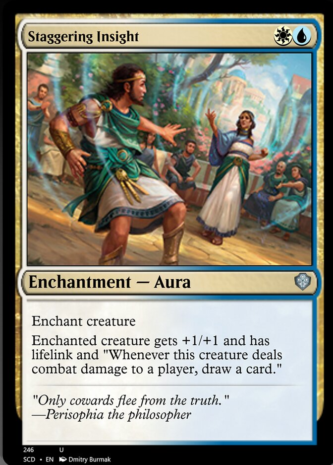 Staggering Insight [Starter Commander Decks] | Good Games Adelaide SA