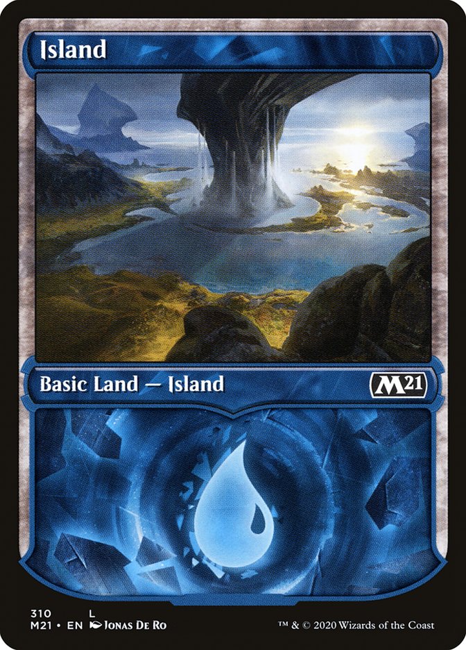 Island (Showcase) [Core Set 2021] | Good Games Adelaide SA