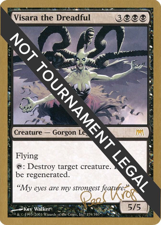 Visara the Dreadful 2003 Peer Kroger ONS pk179/142 (World Championship Decks)  | Good Games Adelaide SA
