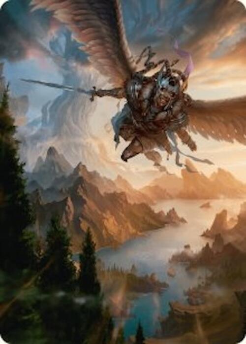 Youthful Valkyrie Art Card 28 54 28 (Art Series: Foundations)  | Good Games Adelaide SA