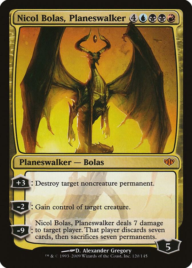 Nicol Bolas, Planeswalker 120 (Conflux)  - Foil | Good Games Adelaide SA