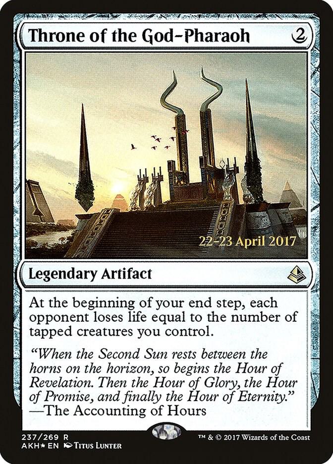 Throne of the God Pharaoh 237 (Prerelease Cards)  - Foil | Good Games Adelaide SA
