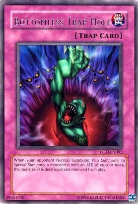 Bottomless Trap Hole [LOD-EN092] Rare | Good Games Adelaide SA