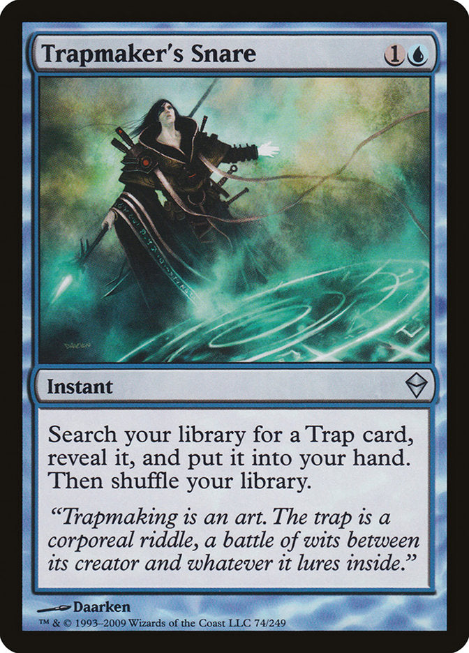 Trapmaker's Snare 74 (Zendikar)  - Foil | Good Games Adelaide SA