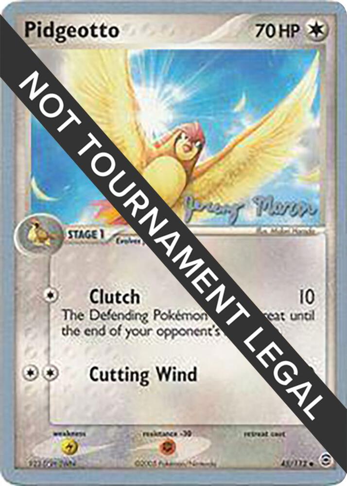 Pidgeotto 2005 Jeremy Maron 45/112 (World Championship Decks)  | Good Games Adelaide SA