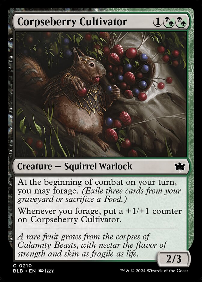 Corpseberry Cultivator 210 (Bloomburrow)  | Good Games Adelaide SA