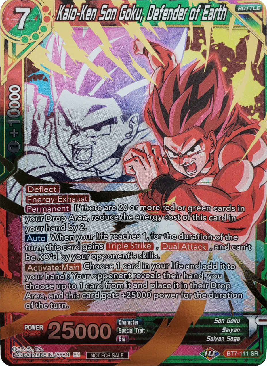 Kaio-Ken Son Goku, Defender of Earth (Event Pack 4) (BT7-111) [Promotion Cards] | Good Games Adelaide SA