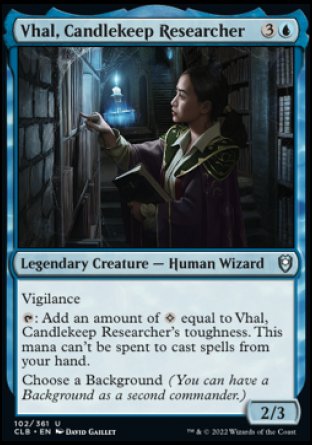 Vhal, Candlekeep Researcher [Commander Legends: Battle for Baldur's Gate] | Good Games Adelaide SA