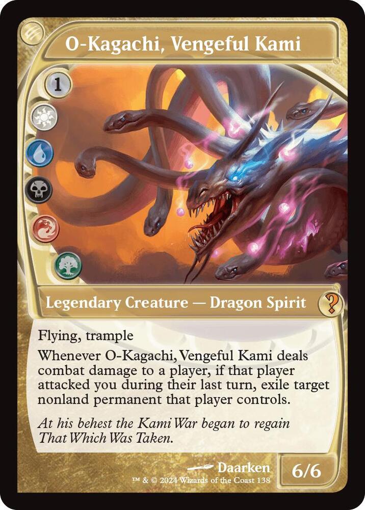 O-Kagachi, Vengeful Kami 138 (Mystery Booster 2)  | Good Games Adelaide SA