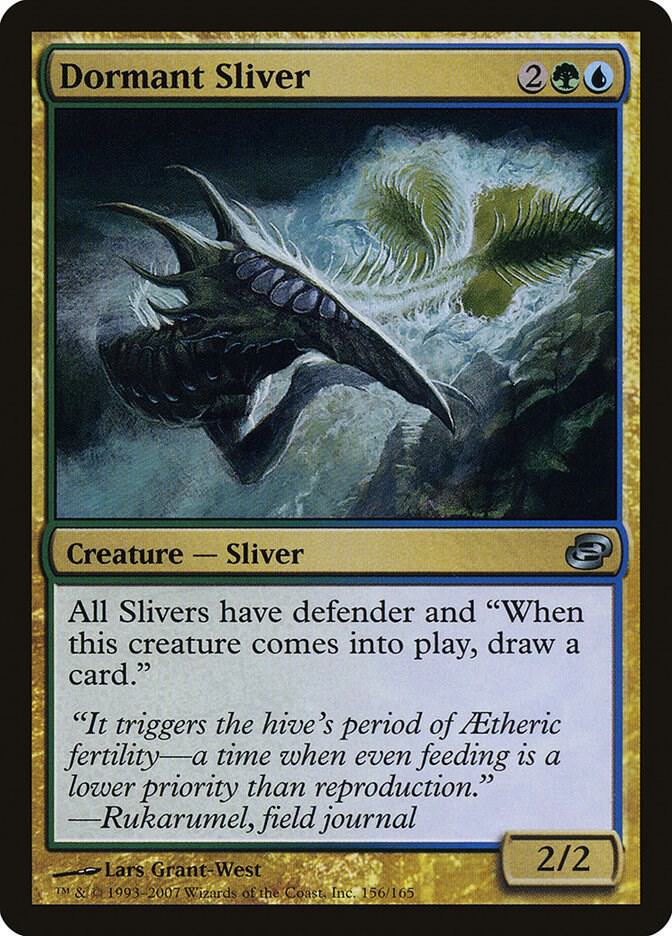 Dormant Sliver 156 (Planar Chaos)  - Foil | Good Games Adelaide SA