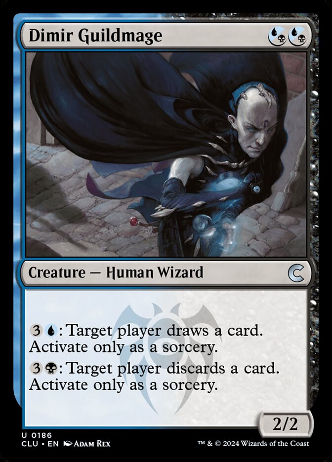 Dimir Guildmage 186 (Ravnica: Clue Edition)  | Good Games Adelaide SA
