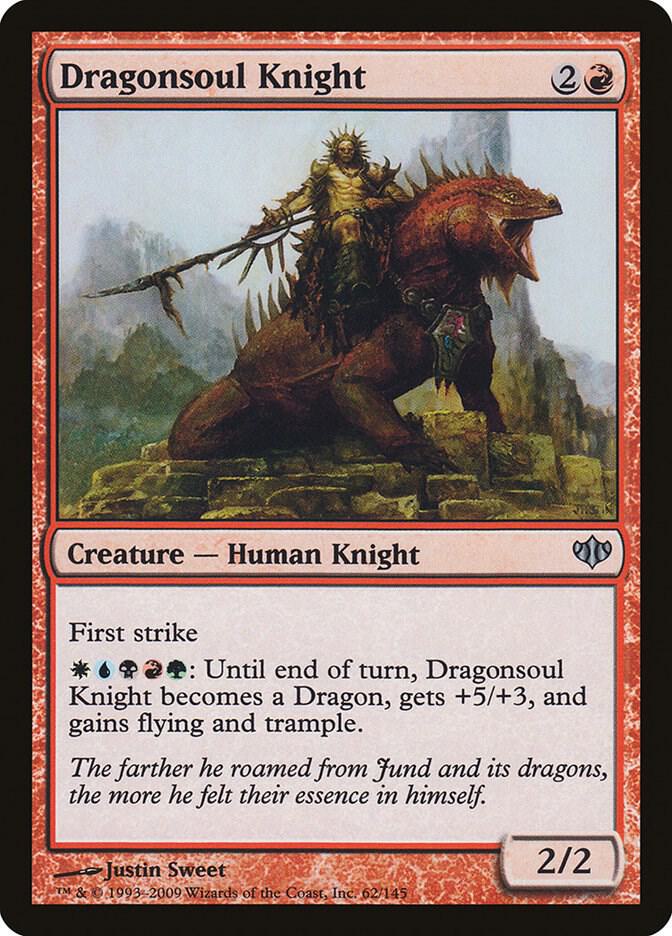 Dragonsoul Knight 62 (Conflux)  - Foil | Good Games Adelaide SA