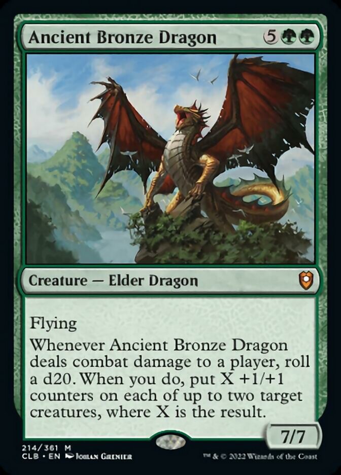 Ancient Bronze Dragon [Commander Legends: Battle for Baldur's Gate] | Good Games Adelaide SA