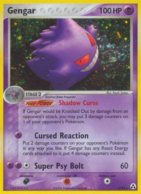 Gengar 5/92 (Legend Maker)  - Holofoil | Good Games Adelaide SA