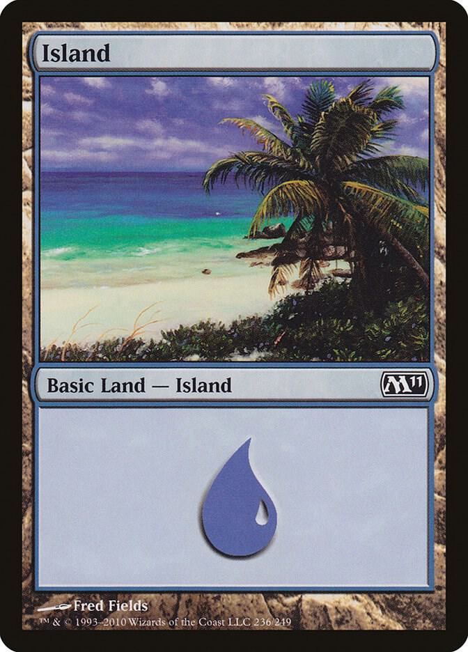 Island 236 (Magic 2011 (M11))  - Foil | Good Games Adelaide SA