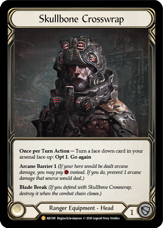 Skullbone Crosswrap [U-ARC041] Unlimited Rainbow Foil | Good Games Adelaide SA