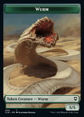 Phyrexian Beast // Wurm Double-sided Token [Commander Legends: Battle for Baldur's Gate Tokens] | Good Games Adelaide SA